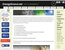 Tablet Screenshot of energygroove.net